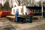 Hannover Triebwagen 2, Seitenansicht Straßenbahn-Museum (2004)