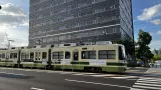 Hiroshima Gelenkwagen 3903 nahe bei Atomic Bomb Dome/Genbaku Dome-Mae (2023)