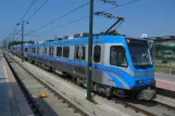 Istanbul Regionallinie T4 mit Gelenkwagen 312 am Vatan (2011)