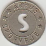 Jeton für Århus Sporveje (ÅS) (1968)
