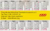 Kalender: München, die Rückseite (1999)