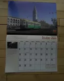 Kalender: San Francisco E-Embarcadero Steetcar mit Triebwagen 496 vor Ferry Building (2023)