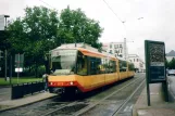 Karlsruhe Regionallinie S4 mit Gelenkwagen 873 am Ettlinger Tor (2007)