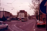 Kassel Straßenbahnlinie 5 nah Auestadion (1990)