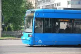 Kassel Straßenbahnlinie 6 mit Niederflurgelenkwagen 634 auf Königsplatz (2017)