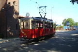 Kattowitz Straßenbahnlinie T38 mit Triebwagen 1118 "Hildka" am Powstańców Śląskich (2008)