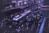 Kolkata Straßenbahnlinie 4  auf Rabindra Sarani (1980)