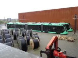 Kopenhagen Stadtbahnwagen 106 am Kontroll- und Wartungszentrum (2024)