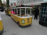 Kopenhagen Tivoli mit Modell Triebwagen 309 am Linie 8 (2024)