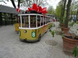 Kopenhagen Tivoli mit Modell Triebwagen 312 am Linie 8 (2018)