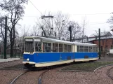 Krakau Gelenkwagen 203 am Dworzec Towarowy (2008)