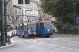 Krakau Straßenbahnlinie 13 mit Triebwagen 766 auf Baszttowa (2011)