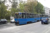 Krakau Straßenbahnlinie 3 mit Triebwagen 470 auf Straszewskiego (2011)