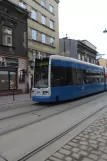 Krakau Straßenbahnlinie 6 mit Niederflurgelenkwagen 2019 auf Kalwaryjska (2011)