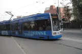 Krakau Straßenbahnlinie 7 mit Niederflurgelenkwagen 2012 auf Straszewskiego (2011)