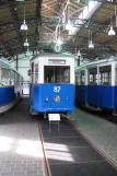 Krakau Triebwagen 87 auf Muzeum Inźynierii Miejskiej (2011)