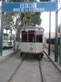 Lima Museu de la Elctridad mit Triebwagen 97 am Museo de la Electricidad (2013)