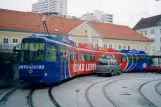 Linz Gelenkwagen 46 am Sonnensteinstr. (2004)