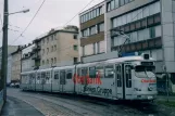 Linz Gelenkwagen 76 am Landgutstr. Urfahr, Bergbahnhof (2004)