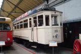 Lüttich Triebwagen 133 im Musée des Transports en Commun (2010)