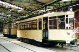 Magdeburg Triebwagen 70 auf Museumsdepot Sudenburg (2003)