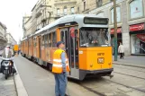 Mailand Straßenbahnlinie 2 mit Gelenkwagen 4812 auf Via Orefici (2009)