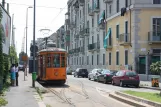 Mailand Straßenbahnlinie 33 mit Triebwagen 1652 am Sire Raul (2009)