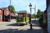 Malmö Museispårvägen mit Triebwagen 100 am Banérskajen (2012)