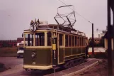 Malmö Museispårvägen mit Triebwagen 20 am Bastionen (1990)