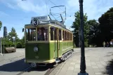 Malmö Museispårvägen mit Triebwagen 20 auf Banérskajen (2012)