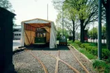 Malmö Triebwagen 100 innen Teknikens och Sjöfartens Hus (2002)