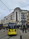 Manchester Gelenkwagen 3102 auf Market Street (2022)
