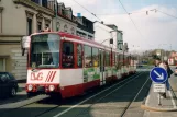 Mülheim an der Ruhr Regionallinie 901 mit Gelenkwagen 1032 am Hochschule Ruhr West (2004)