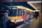 Mülheim an der Ruhr Straßenbahnlinie 102 am Hauptbahnhof (1996)