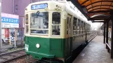 Nagasaki Straßenbahnlinie 1 mit Triebwagen 505 am Matsuyama Machi (2017)