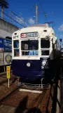 Nagasaki Straßenbahnlinie 3 mit Triebwagen 377 am Matsuyama Machi (2017)