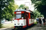 Naumburg (Saale) 4 mit Triebwagen 33 am Poststraße (2003)