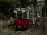 Naumburg (Saale) Beiwagen 19 am Naumburger Straßenbahn (2023)