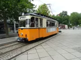 Naumburg (Saale) Touristenbahn 4 mit Triebwagen 38 am Hauptbahnhof (2023)