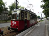 Naumburg (Saale) Triebwagen 51 am Salztor (2023)