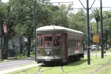 New Orleans Linie 12 St. Charles Streetcar mit Triebwagen 951 am S Claiborne (2010)