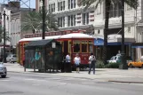 New Orleans Linie 47 Canal Streetcar mit Triebwagen 2003 am Canal / Baronne (2010)