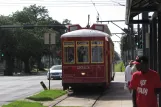 New Orleans Linie 47 Canal Streetcar mit Triebwagen 2013 am Canal / Carrollton (2010)