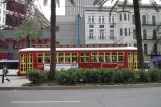 New Orleans Linie 47 Canal Streetcar mit Triebwagen 2017 nahe bei Canal / Bourbon (2010)