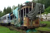 Nordingrå Triebwagen 18 am Värdshuset Mannaminne (2012)