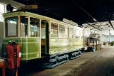 Nürnberg Triebwagen 144 im Historische Straßenbahndepot St. Peter (1998)