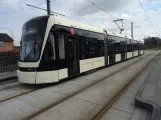 Odense Letbane mit Niederflurgelenkwagen 03 "Forbindelsen" am Hestehaven (2023)