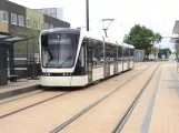 Odense Letbane mit Niederflurgelenkwagen 03 "Forbindelsen" am Vesterbro (2022)