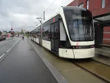 Odense Letbane mit Niederflurgelenkwagen 05 "Opdagelsen" am Tarup Center (2024)