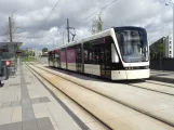 Odense Letbane mit Niederflurgelenkwagen 06 "Kærligheden" am Ejerslykke (2023)